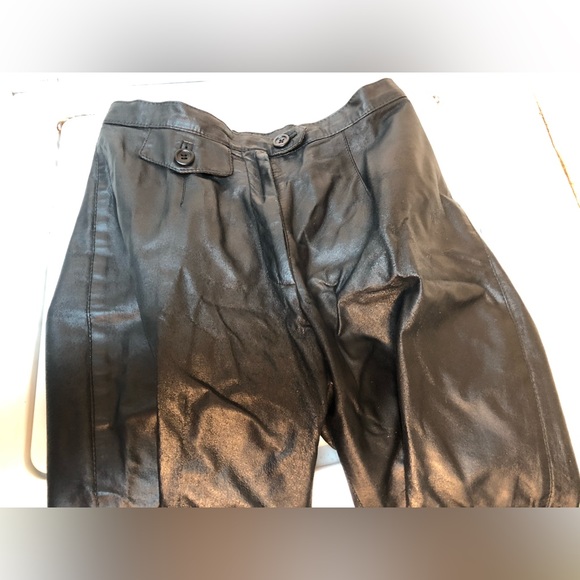 Summer light leather trouser. - Picture 2 of 8